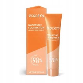    ECOCERA Naturstay Fondotinta coprente Camouflage Effect N5 True Vanilla, 30ml