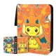  Album da collezione di carte Pokemon, raccoglitore, 50 pagine, 400 carte, lucchetto
