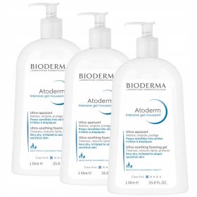   Gel Detergente Bioderma Atoderm Intensive, 1000 ml - Per Pelle Secca e Atopica