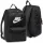  Zaino scolastico sportivo Nike nero con tasca per bottiglia d'acqua BA5879-011