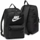  Zaino scolastico sportivo Nike nero con tasca per bottiglia d'acqua BA5879-011