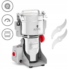   Macinacaffè elettrico professionale per spezie, erbe aromatiche, caffè, frutta secca, 800 g, 2100