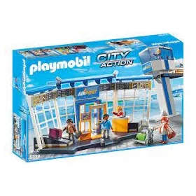  Playmobil City Action Aeroporto con Torre di Controllo 5338