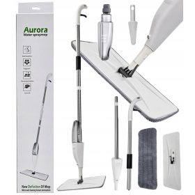   Mop piatto Shopek Mop con spray, piatto, ricariche per mop spray, 13 cm