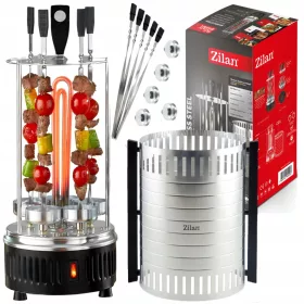  GRIGLIA ELETTRICA VERTICALE PER KEBAB SHASHLIK TOAST 900W