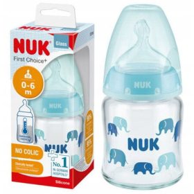  NUK 747114 biberon da 120 ml con tettarella in silicone