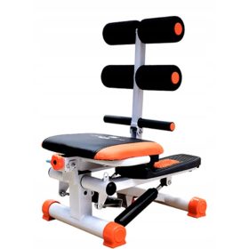    STEPPER PIEGHEVOLE STEPPER TRAINER ADDOME LATERALE + CAVI PALESTRA A CASA