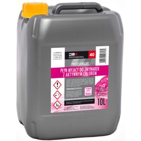Detergente lavastoviglie con cloro attivo JAX 40 10 l