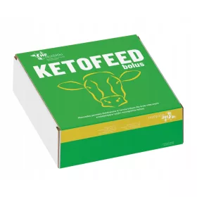   KETOFEED Boli per chetosi e malattia del fegato grasso per bovini x 12