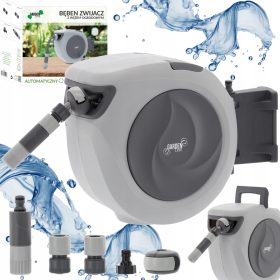    AVVOLGITUBO GIARDINO AVVOLGITUBO DA PARETE 30m + AVVOLGITUBO AUTOMATICO 2m