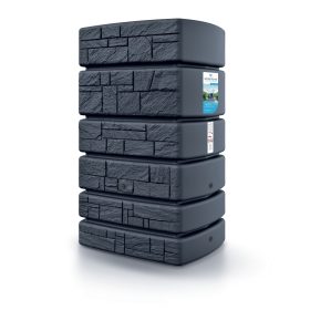    Prosperplast Tower Stone serbatoio acqua piovana 130 x 77,5 cm 500 L antracite