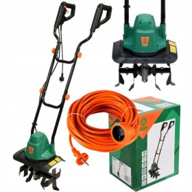    Motozappa Yato 45 cm 1500 W 0 HP + prolunga giardino Geko 10 m 1 prese arancione