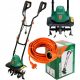  Motozappa Yato 45 cm 1500 W 0 HP + prolunga giardino Geko 10 m 1 prese arancione
