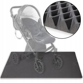    EVA ETERNITY - Tappetino/tappeto protettivo Martina per passeggino 100x70
