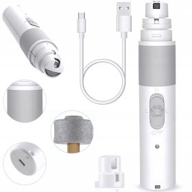    Lima elettrica per unghie tagliaunghie per cani a 2 velocità