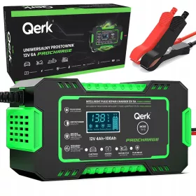    RADDRIZZATORE AUTO A IMPULSI 12V 6A FUNZIONE RIPARAZIONE BATTERIA