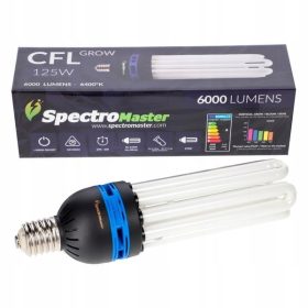    Lampadina per coltivazione di piante CFL Spectromaster da 125 W