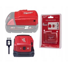  Adattatore USB per batterie Milwaukee 4932471597
