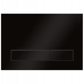  Pulsante scarico WC Kk-Pol M08, nero
