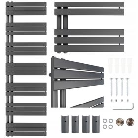    Radiatore da bagno Aquabad tedesco GERMANIA 50/164 antracite max. 966 W