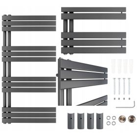    Radiatore da bagno ad acqua Aquabad 791 W 600 x 1150 mm bianco