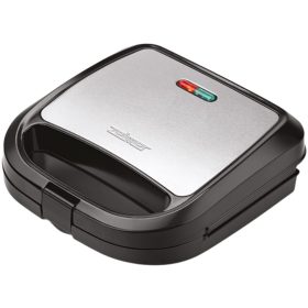    ZELMER ZSM7710 MACCHINA PER PANINI NERO/INOX TOAST SANDWICH 750W 2 FETTE