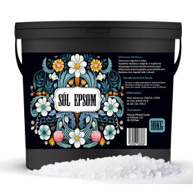    SOLFATO DI MAGNESIO PER BAGNO - SALE EPSOM - SALE AMARO - SALE DI MAGNESIO 10KG