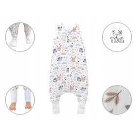    Sacco a pelo in mussola per tutte le stagioni 1.0 TOG con calzini 86-104 M