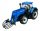  TRATTORE BBURAGO NEW HOLLAND T7.315 HD CON PINZA 1:32 NUOVO MODELLO IN METALLO