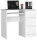  Scrivania rettangolare Chord A-6, destra, 90 x 50 x 77 cm, bianco