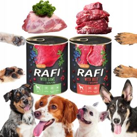  Rafi cibo umido per pollame 0,8 kg