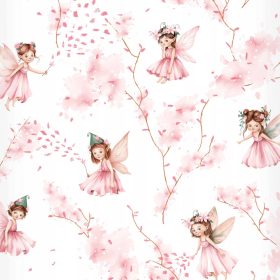    Lenzuolo in cotone 90x160 con elastico, cotone con fantasie 154Nro