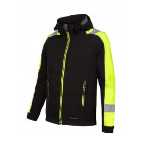   Giacca da lavoro SOFTSHELL FLESSIBILE Giacca impermeabile V-STORM con cappuccio