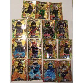    LEGO NINJAGO CARD Serie 3 edizione limitata 15 carte diverse, fantastico set