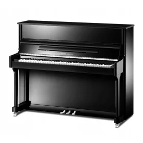    Pianoforte acustico Pearl River Progress 118 EU, nero lucido + cromo