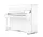 Pianoforte acustico Pearl River Progress 118 EU bianco lucido + cromato