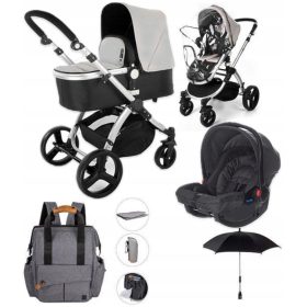  Passeggino Star Ibaby neo 3in1, grigio