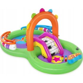 PISCINA GONFIABILE, PARCO GIOCHI CON SCIVOLO, FONTANA