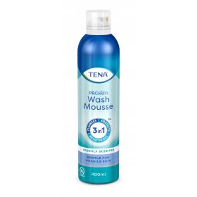   TENA Wash Mousse Schiuma Detergente 3-in-1 per Pelle Sensibile 400ml