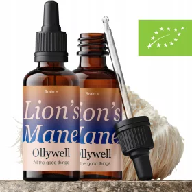   Ollywell: Estratto Premium di Lion's Mane - Potenziamento Cognitivo e Immunitario