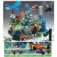  Minecraft BLOCCHI VILLAGGIO DI MONTAGNA CAVE MINE Dungeon fino a 760 pezzi LED di grandi dimensioni