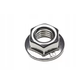 DADO FLANGIATO M10 - INOX A2 DIN 6923 100 pz
