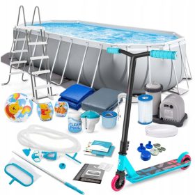 Piscina Intex con cornice rettangolare 610 x 305 cm