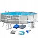 Piscina da giardino con cornice 457 x 107 cm 12in1 INTEX 26724GN