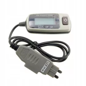    Misuratore di corrente per auto, spina con fusibile, CEM, CF-02