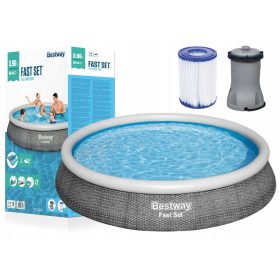 Piscina rotonda Bestway 396 x 396 cm