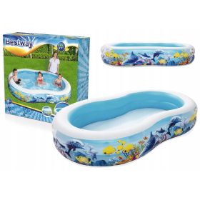 Piscina di espansione rettangolare Bestway 262 x 157 cm