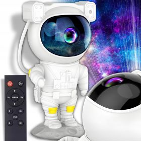    Lampada per proiettore Gockowiak bianca + MIK-STAR REMOTE per il proiettore stellare LED Astronaut