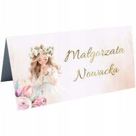    Biglietti Prima Comunione per bambina, per bambino, Prima Comunione, set da 12 pezzi.