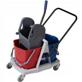 Carrello lavapavimenti con pressa carrellata